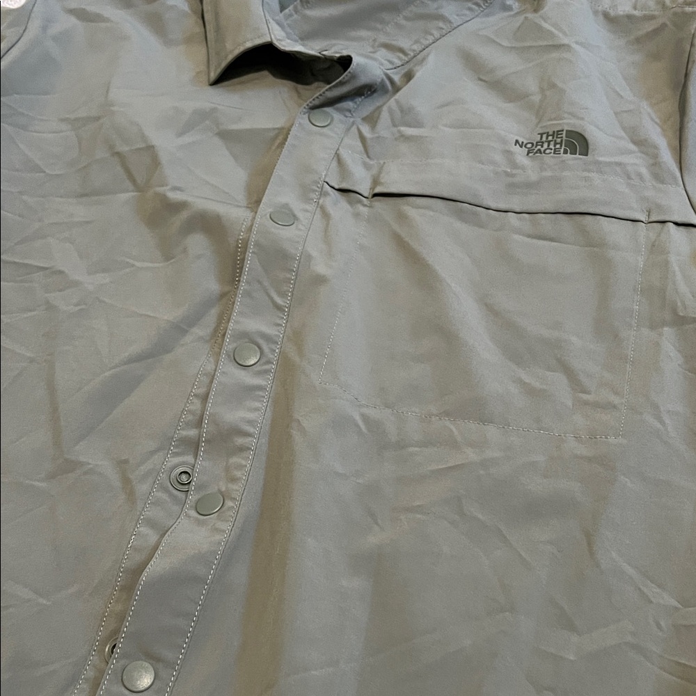 The North Face Men's Olive Shirt Jacket - Picture 4 of 4